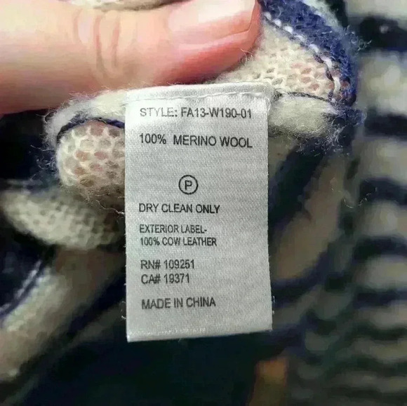 Brids of paradise by trovata 100% merino wool sweater size small - Picture 8 of 8